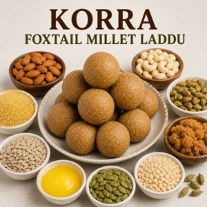 Foxtail Millet Laddu (Korra Laddu)
