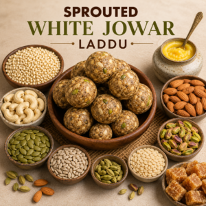 Sprouted Jowar Laddu (White)